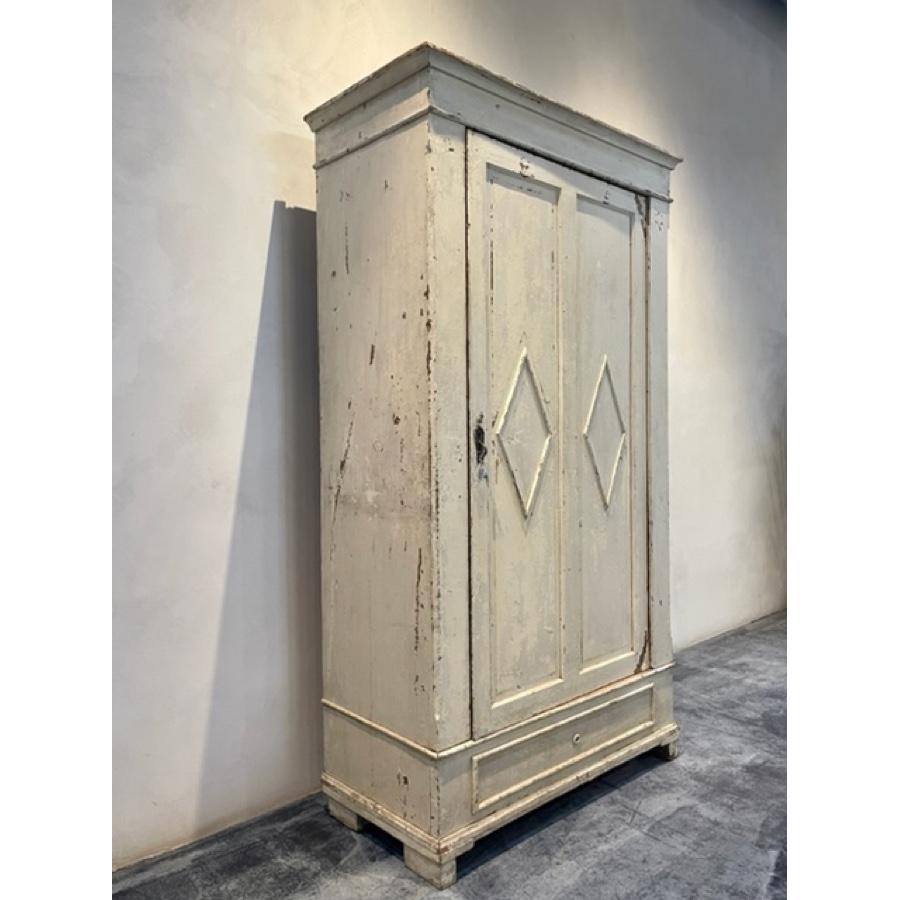 Antique Painted Armoire, 19th Century, FR-0120 For Sale 5