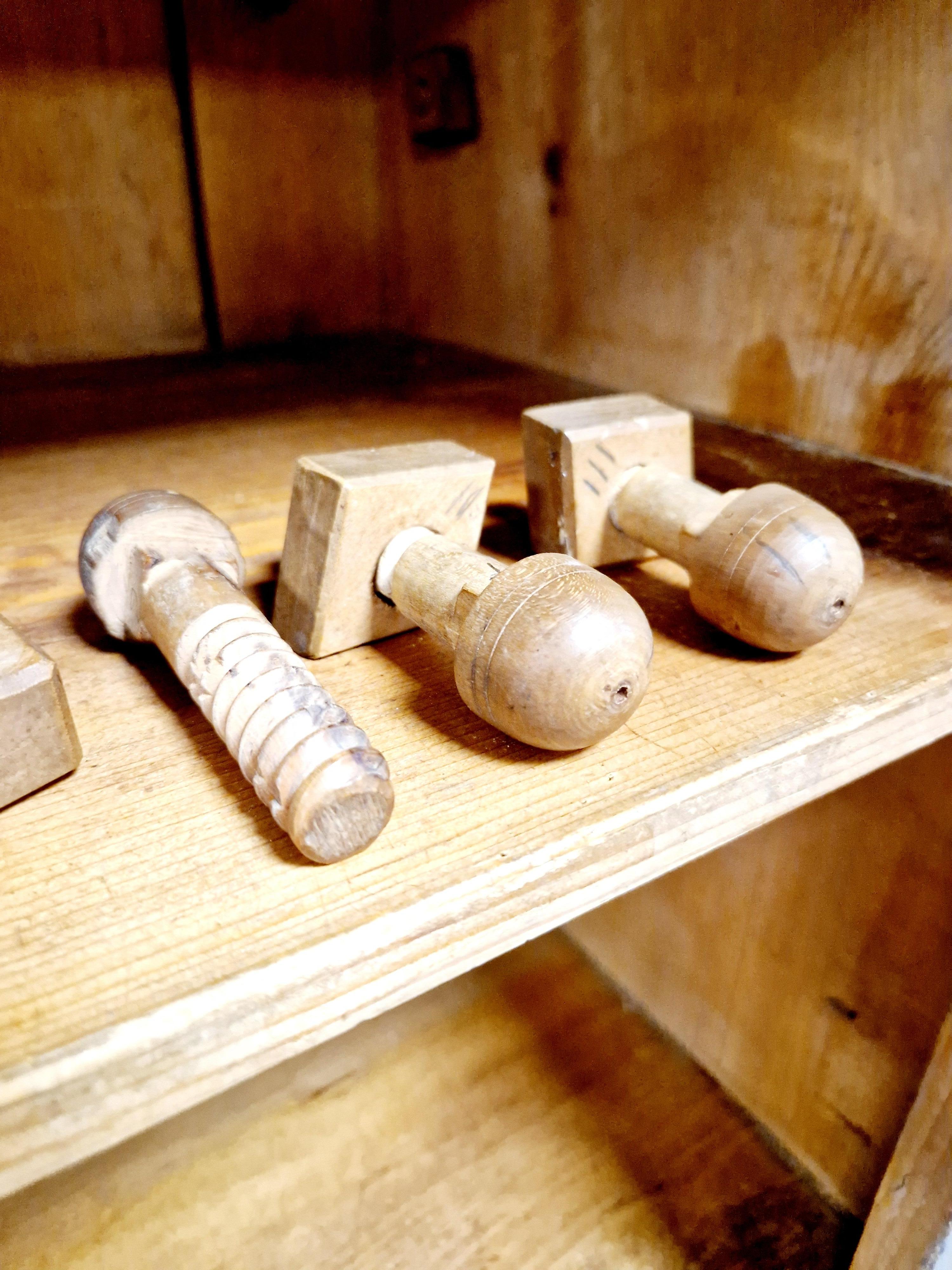 19th Century Antique Painted Bavarian Cupboard Folk Art For Sale