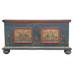 Antique Painted Blanket Chest