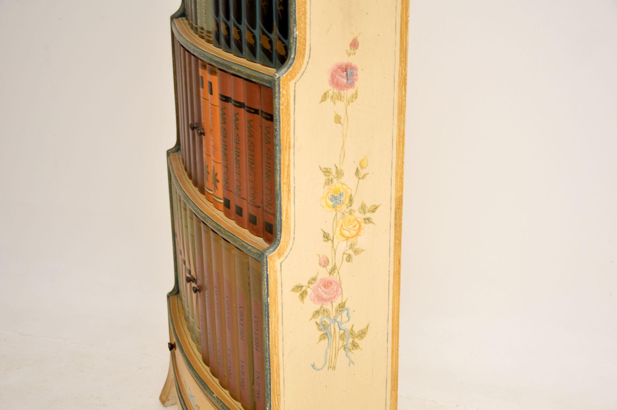 Philippine Antique Painted Bookcase by Maitland-Smith