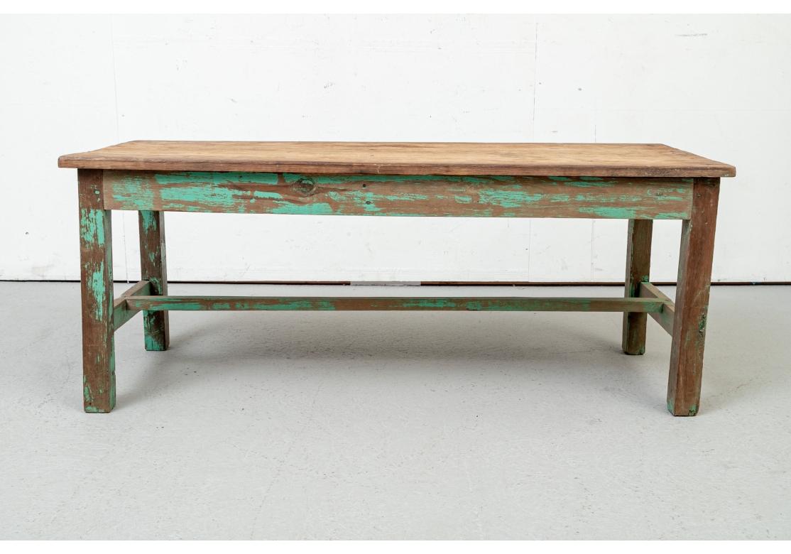 Table de cocktail peinte ancienne du Nouveau-Mexique de J. Seitz en vente 1