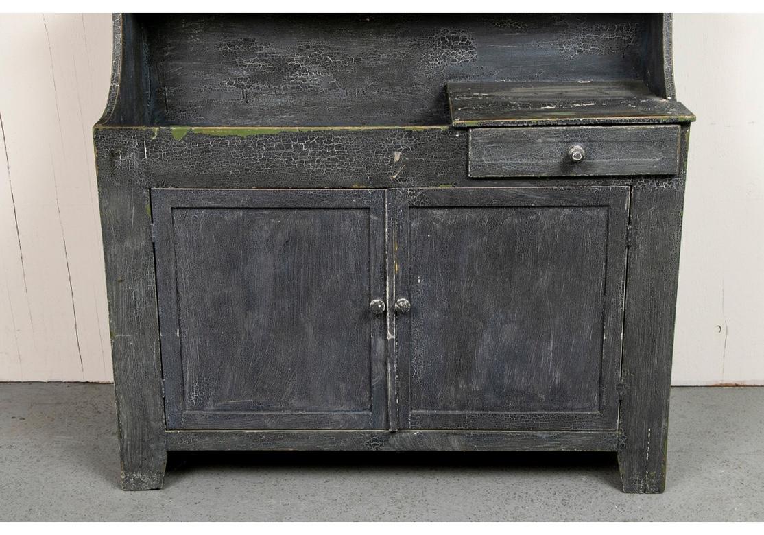 Antique Painted Cottage Cabinet with Dry Sink 1