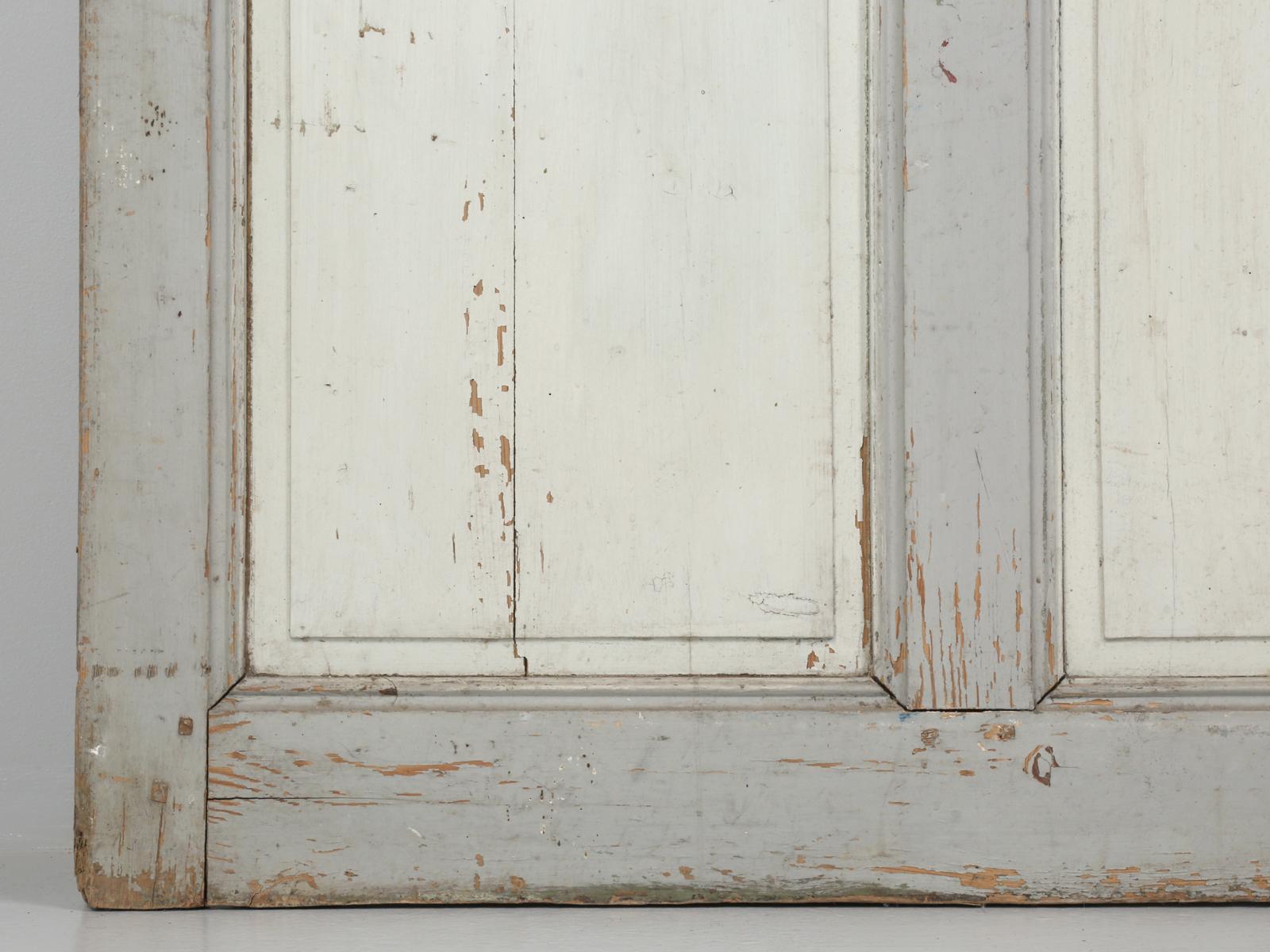 Antique Painted French Door 3