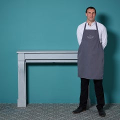 Antique Painted French Timber Fire Mantel