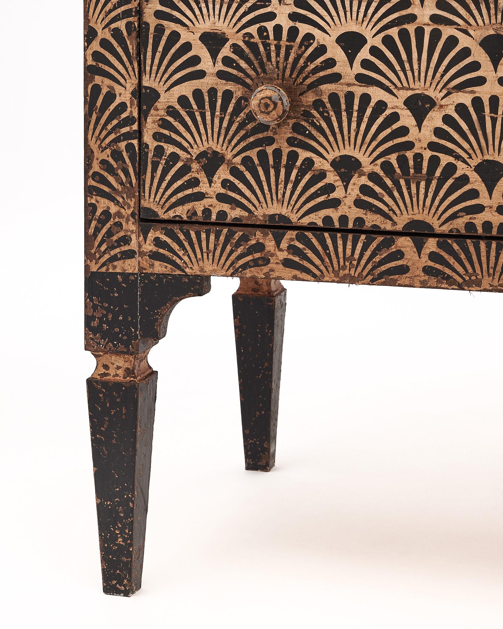 Arcones italianos antiguos pintados Madera