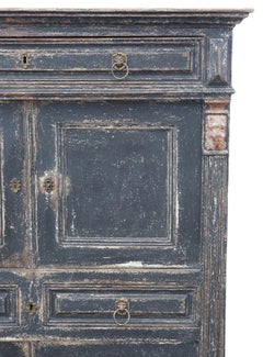 Antique Painted Kitchen/Housekeeper’s Larder Cupboard 19th Century Country House