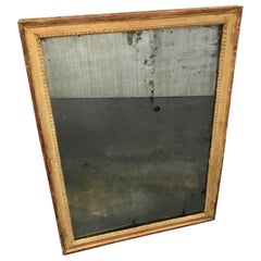 Antique Painted Neoclassical Swedish Mirror