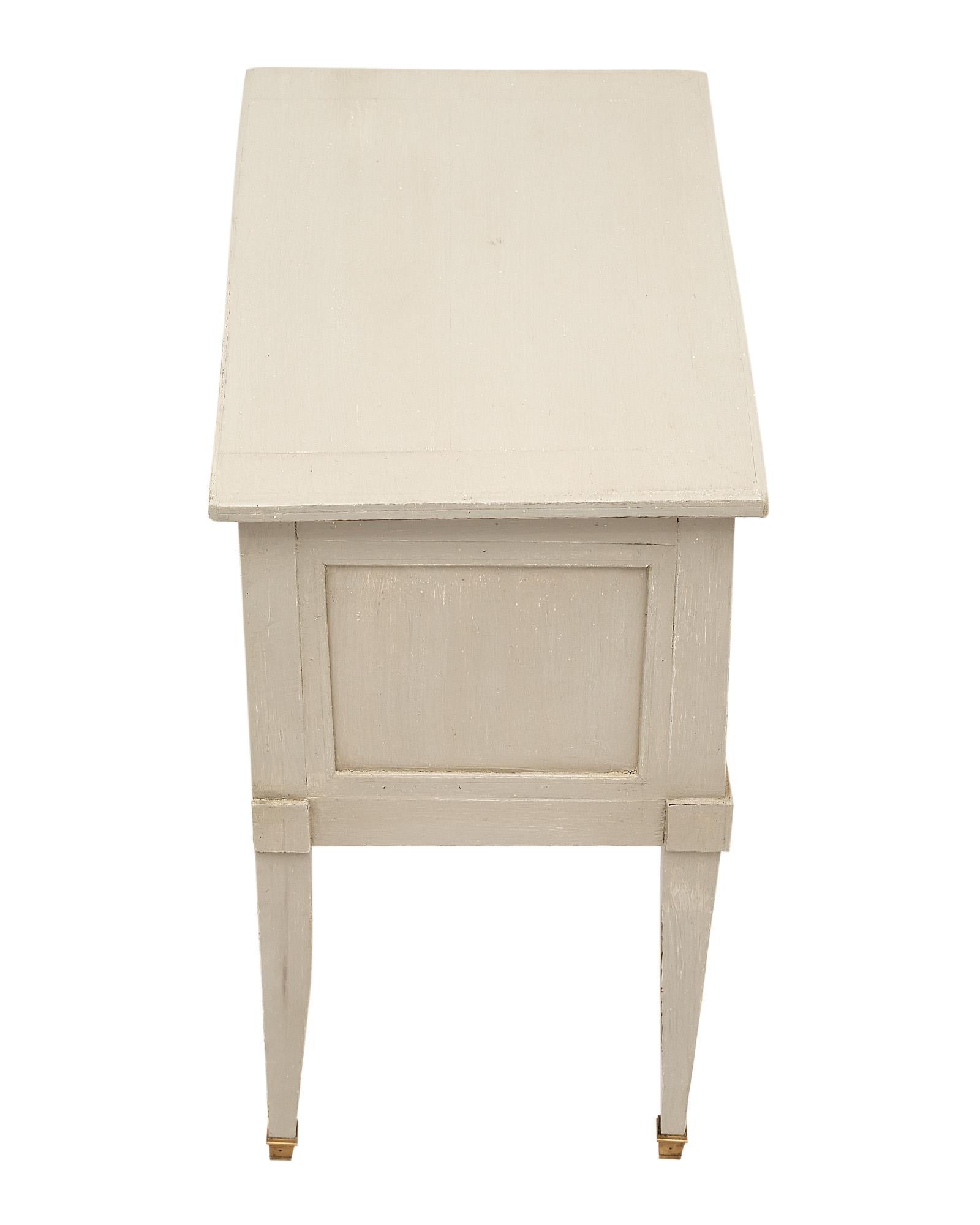 Antique Painted Petite Side Table For Sale 1