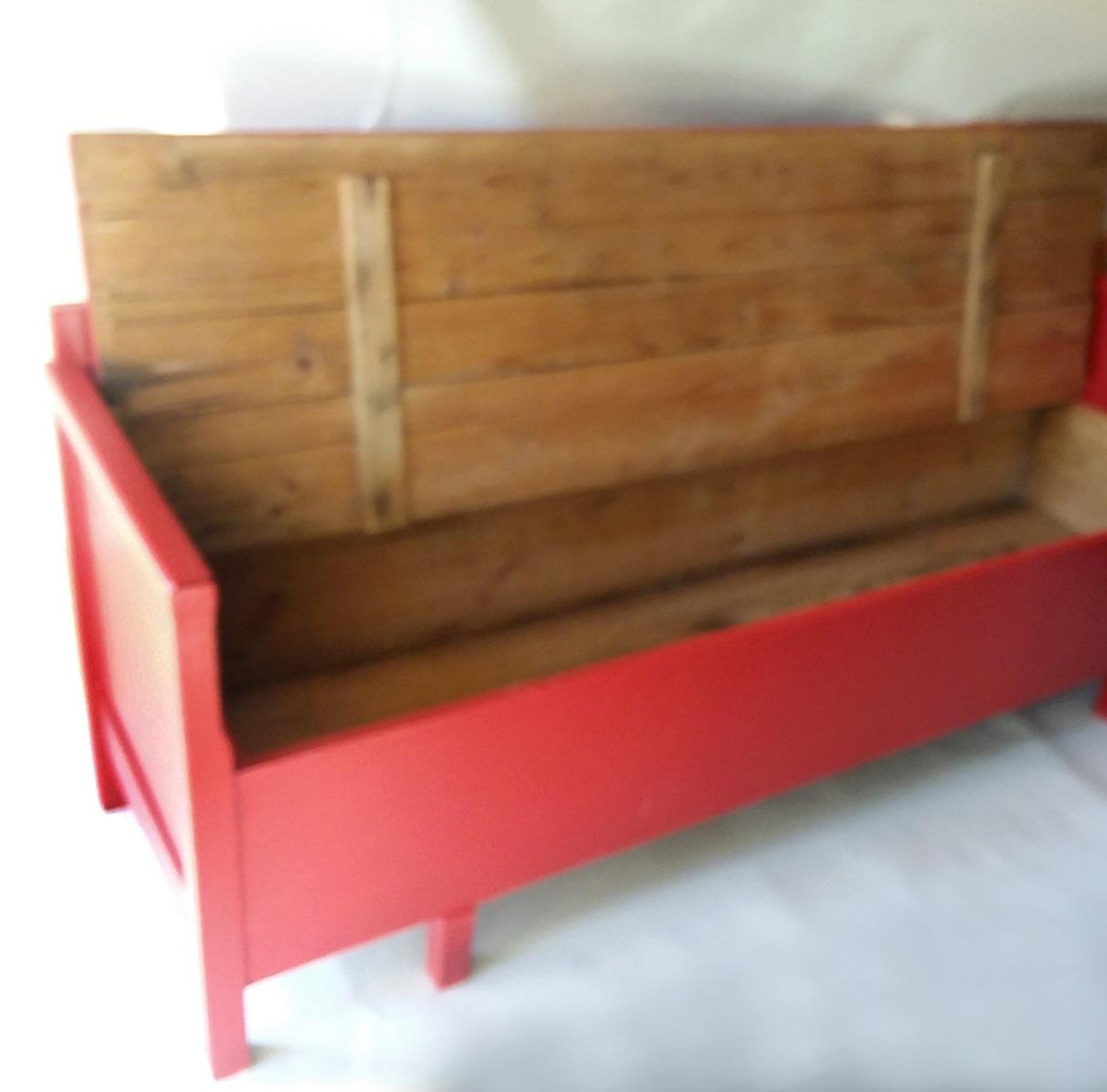 Antique Painted Red Swedish Daybed Bench Child S Bed For Sale At