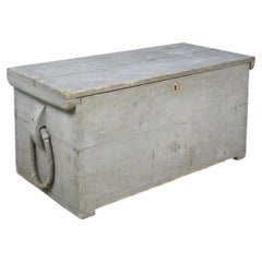 Antique Painted Sea Chest