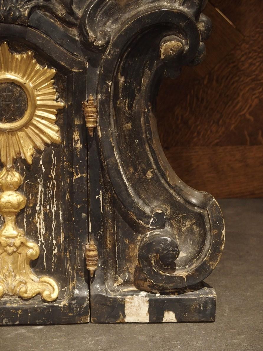Antique Painted Tabernacle from Parma, Italy, circa 1750 In Good Condition In Dallas, TX