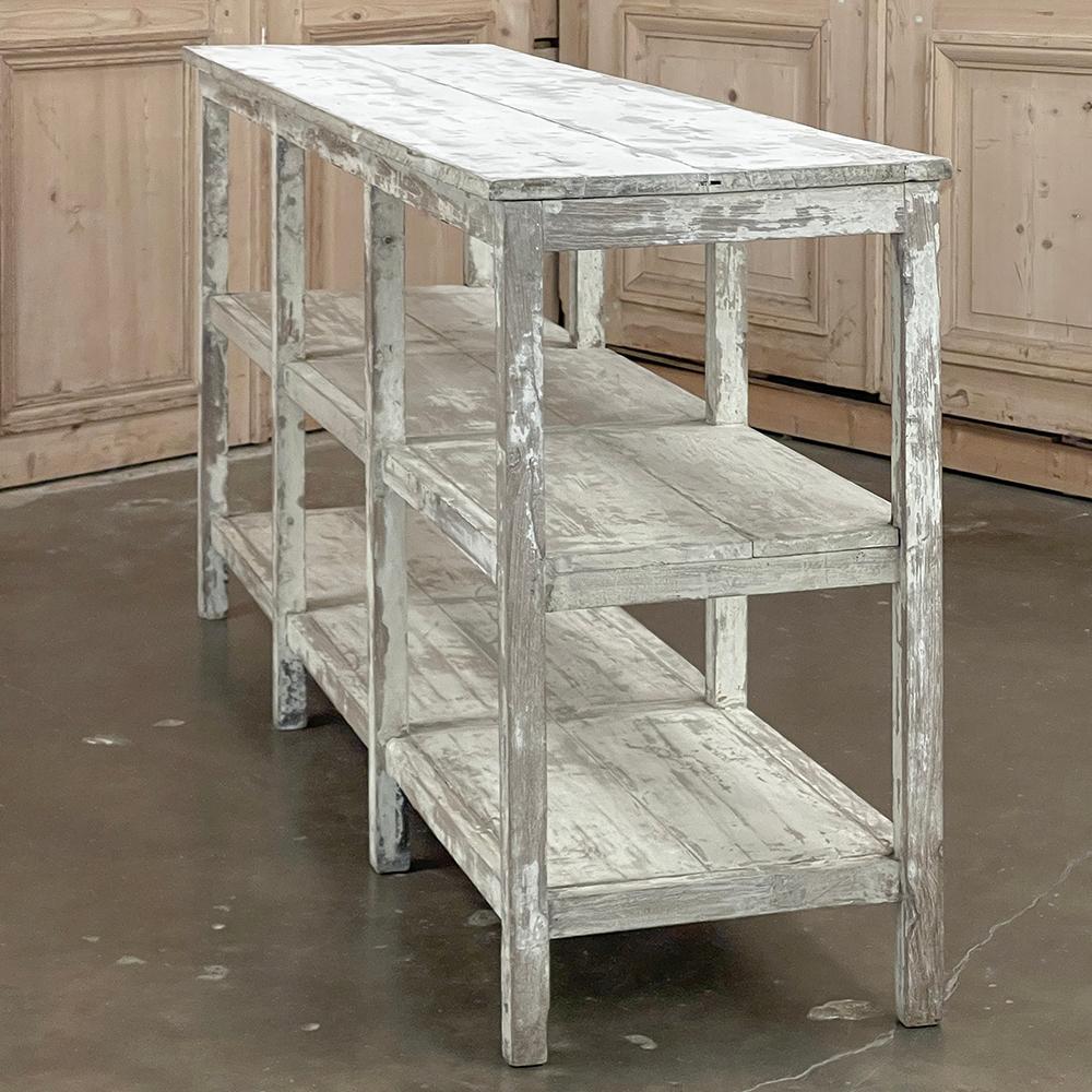 Antiquities Table Tradesman peinte ~ Table de canapé en vente 4