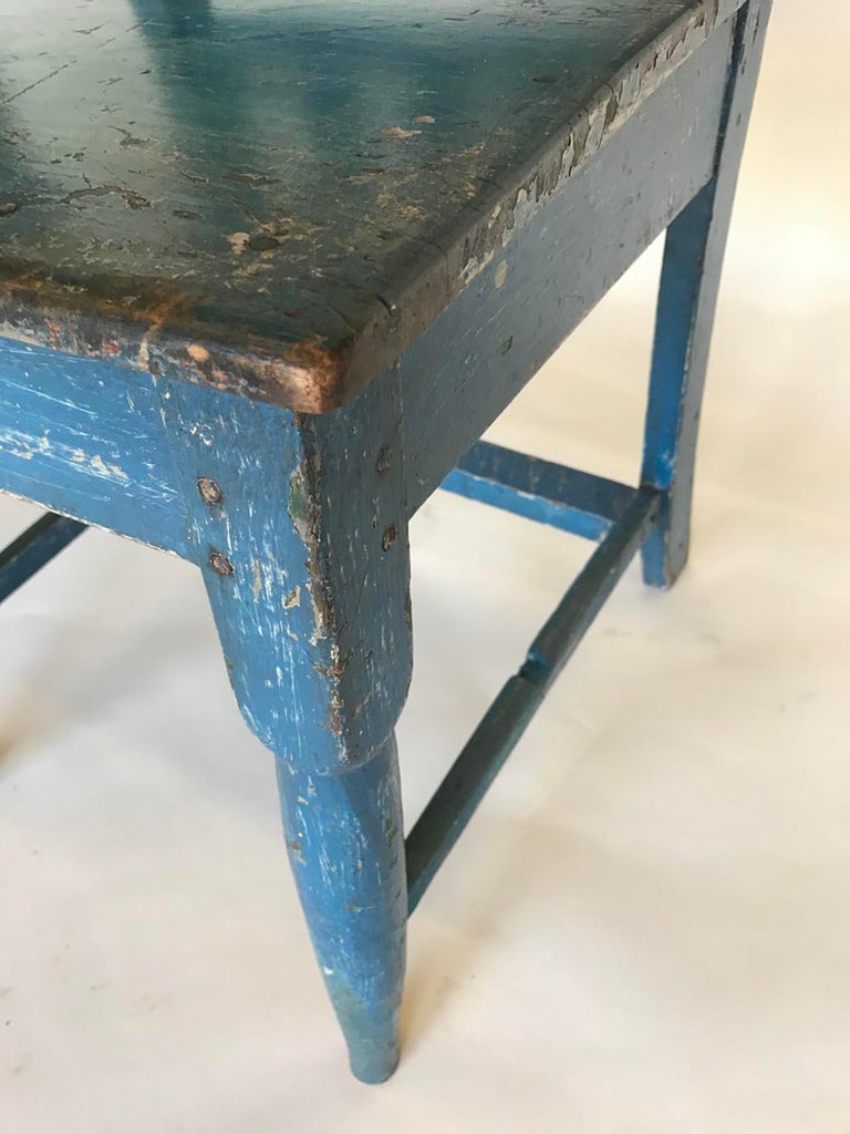 Antique Painted Wooden Chairs at 1stDibs