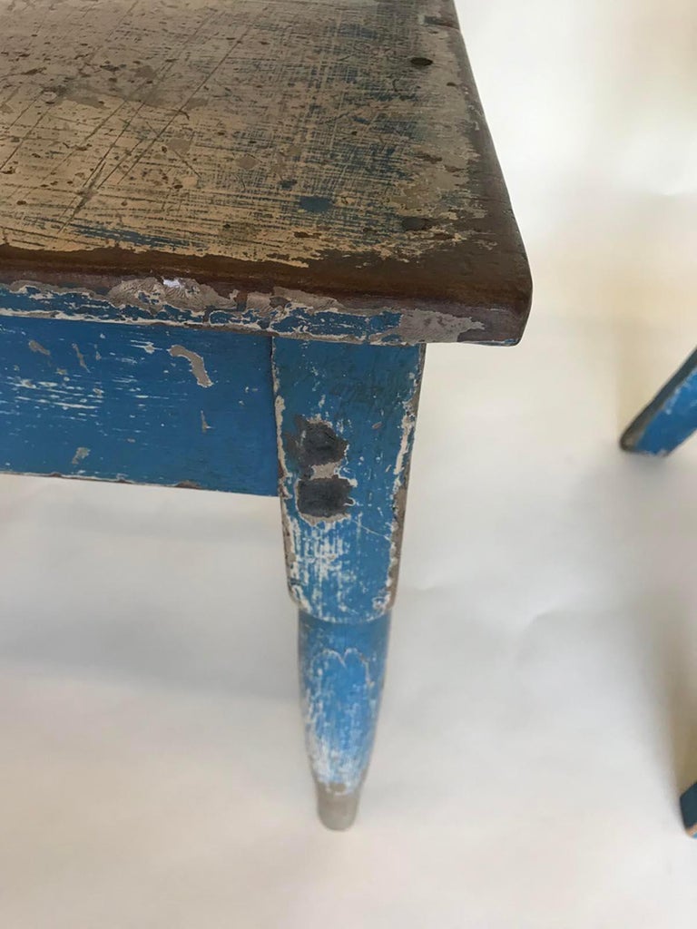 Antique Painted Wooden Chairs at 1stDibs