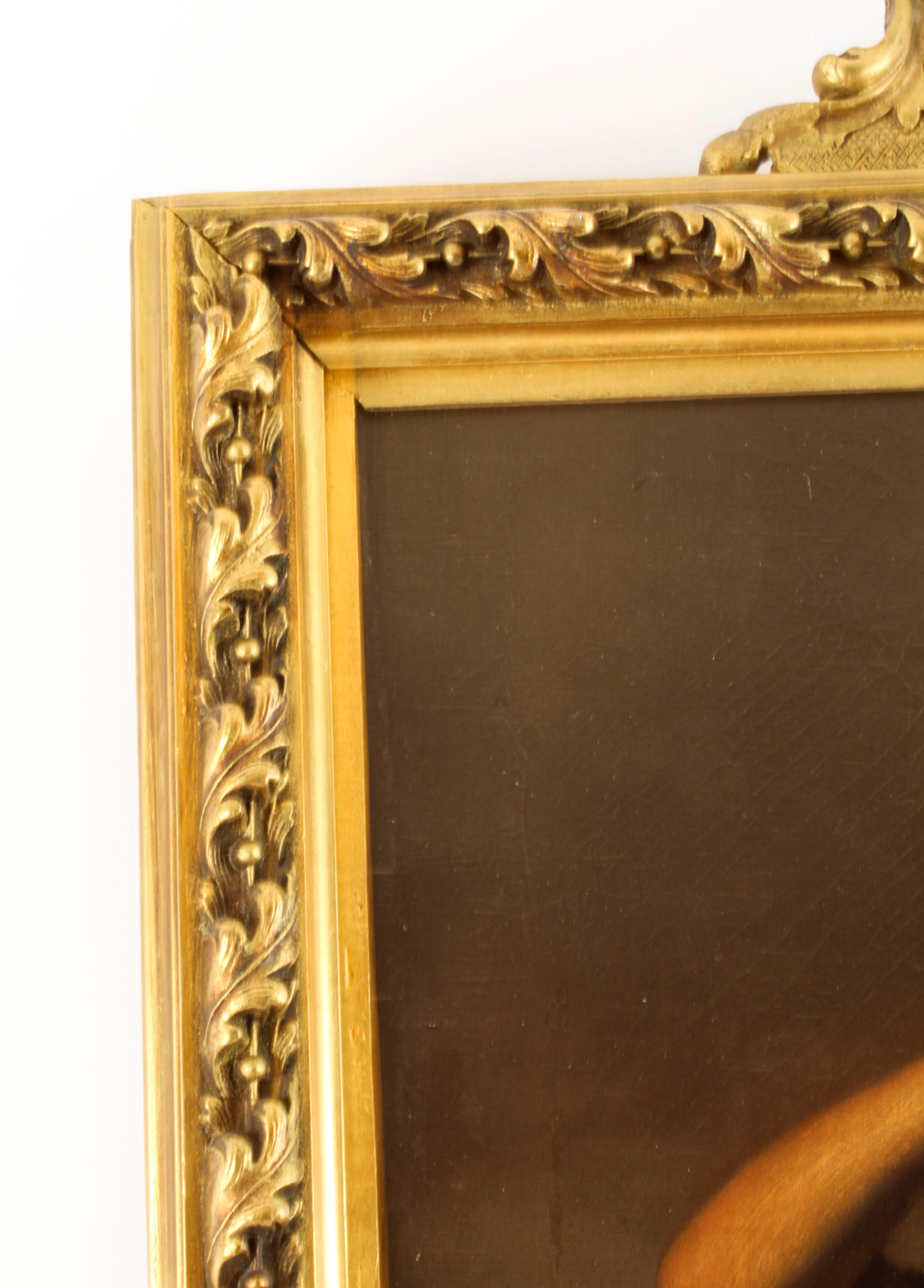 Pittura antica Mangiatori di uva e melone dopo Bartolome' Murillo 18° sec. 4