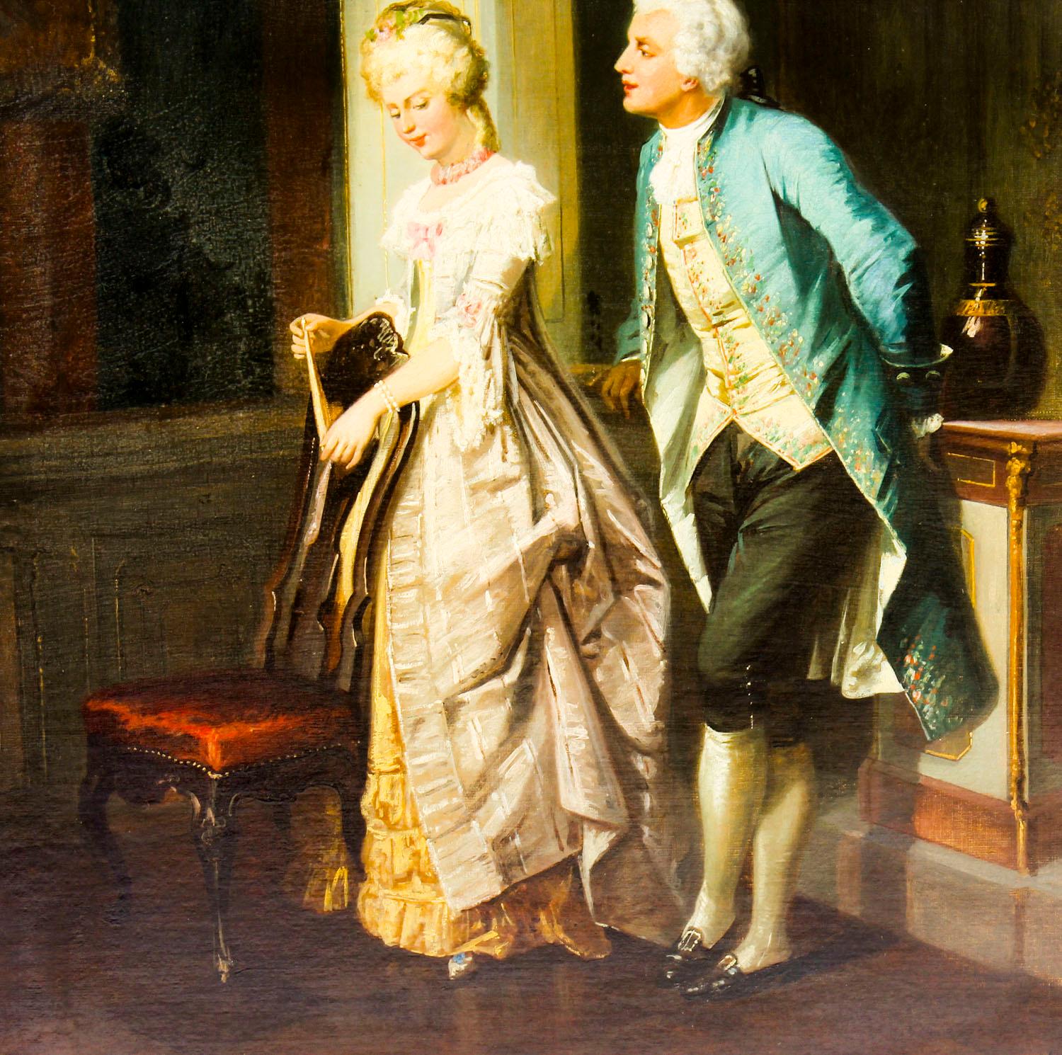 courtship painting