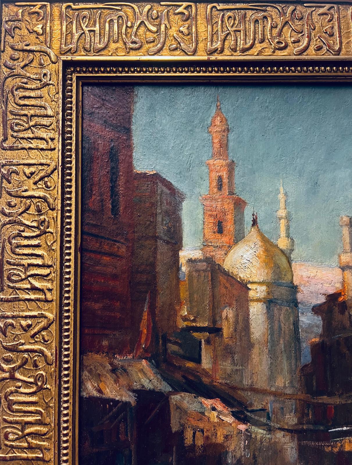 Pintura antigua de Casablanca Georges C. Michelet Francia 1910 Francés en venta