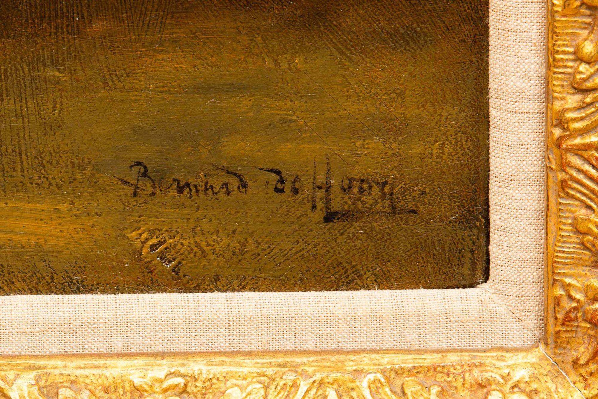 Dipinto antico di madre e neonato di Bernard De Hoog (olandese, 1866-1943) in vendita 1