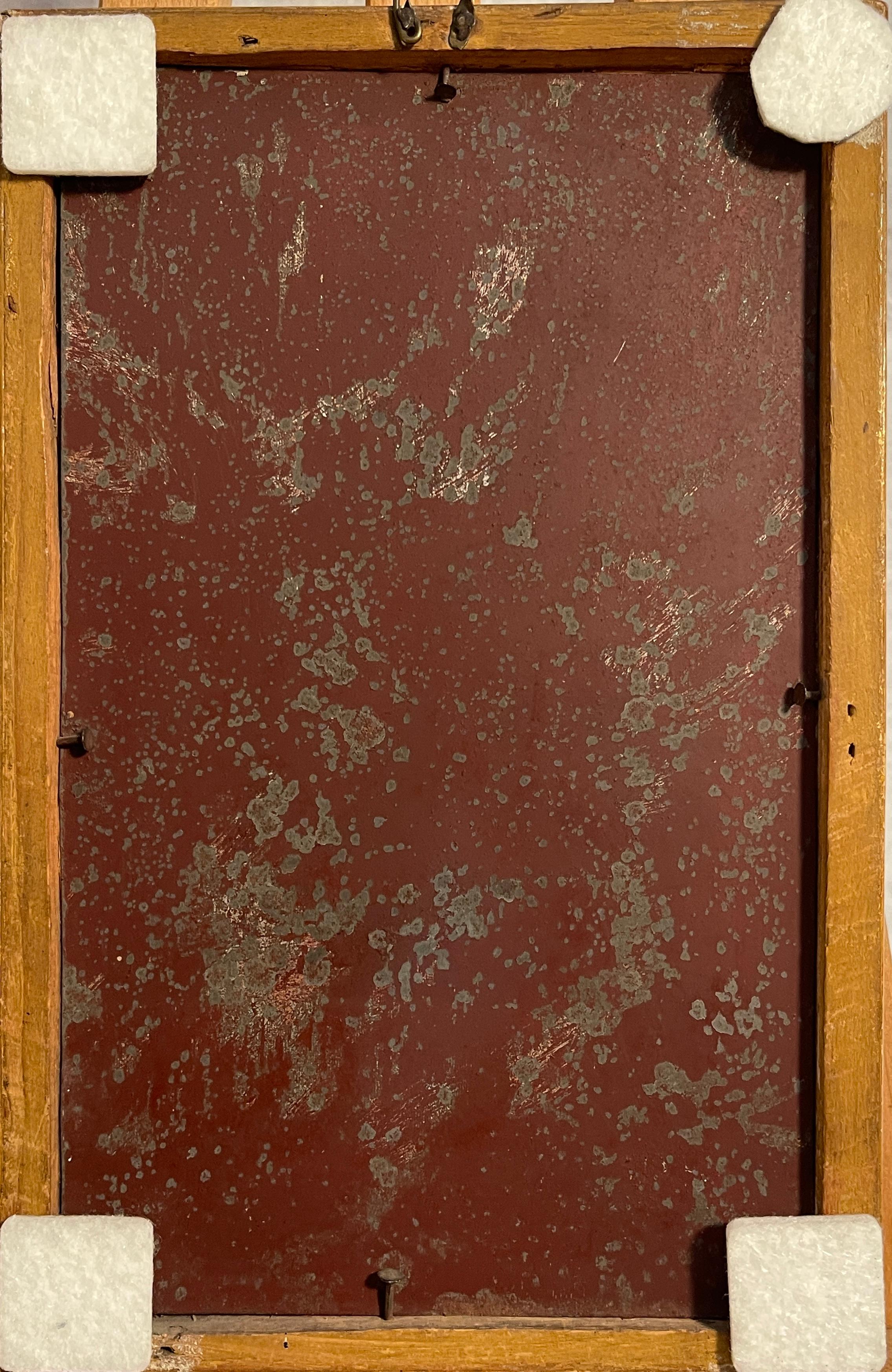 Antique painting on metal, 18th century, Flemish For Sale 1