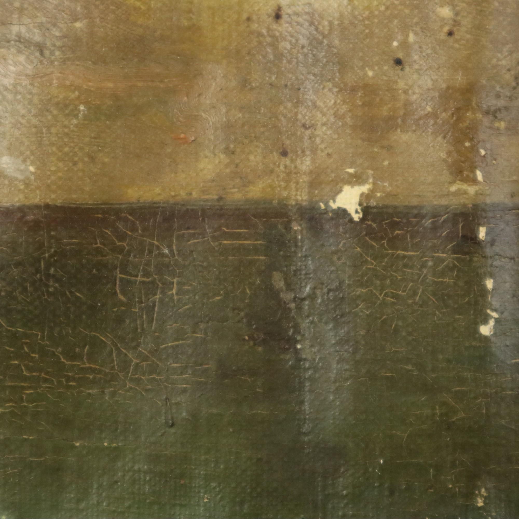 Pittura antica Natura morta olio su tela firmata L. Bouchu 1912 in vendita 1