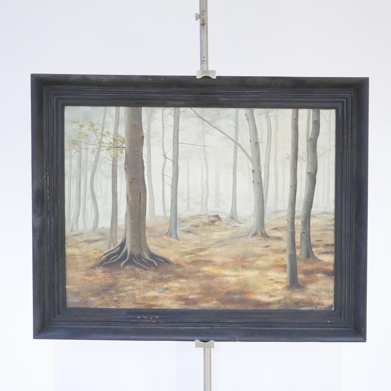 Antique Painting through the Woods, '1945' 8