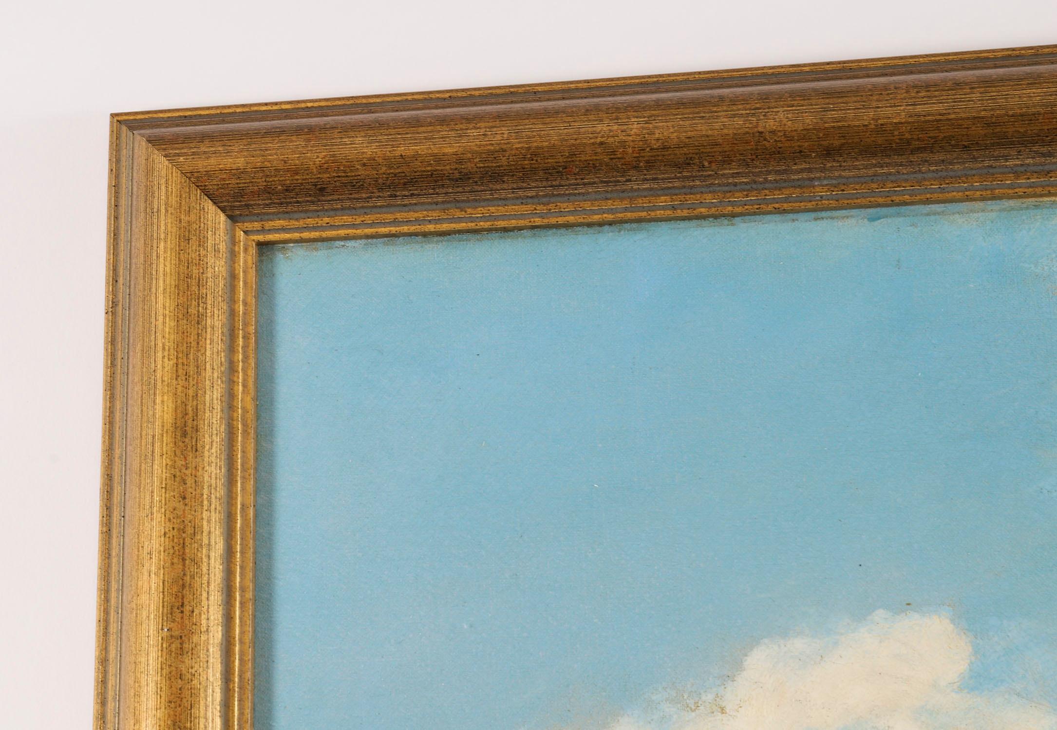 Peinture ancienne William Langley (1852-1922) Scène de plage écossaise 19ème siècle en vente 7