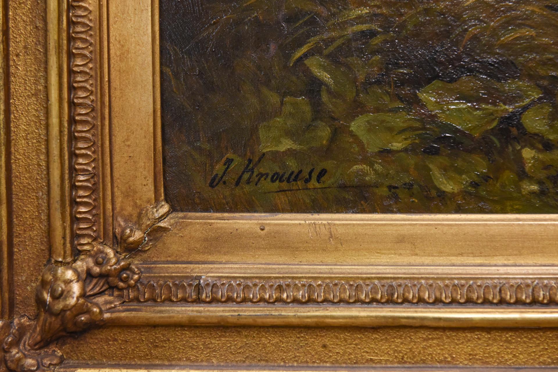 Antikes Gemälde mit einer italienischen Landschaft im Angebot 6