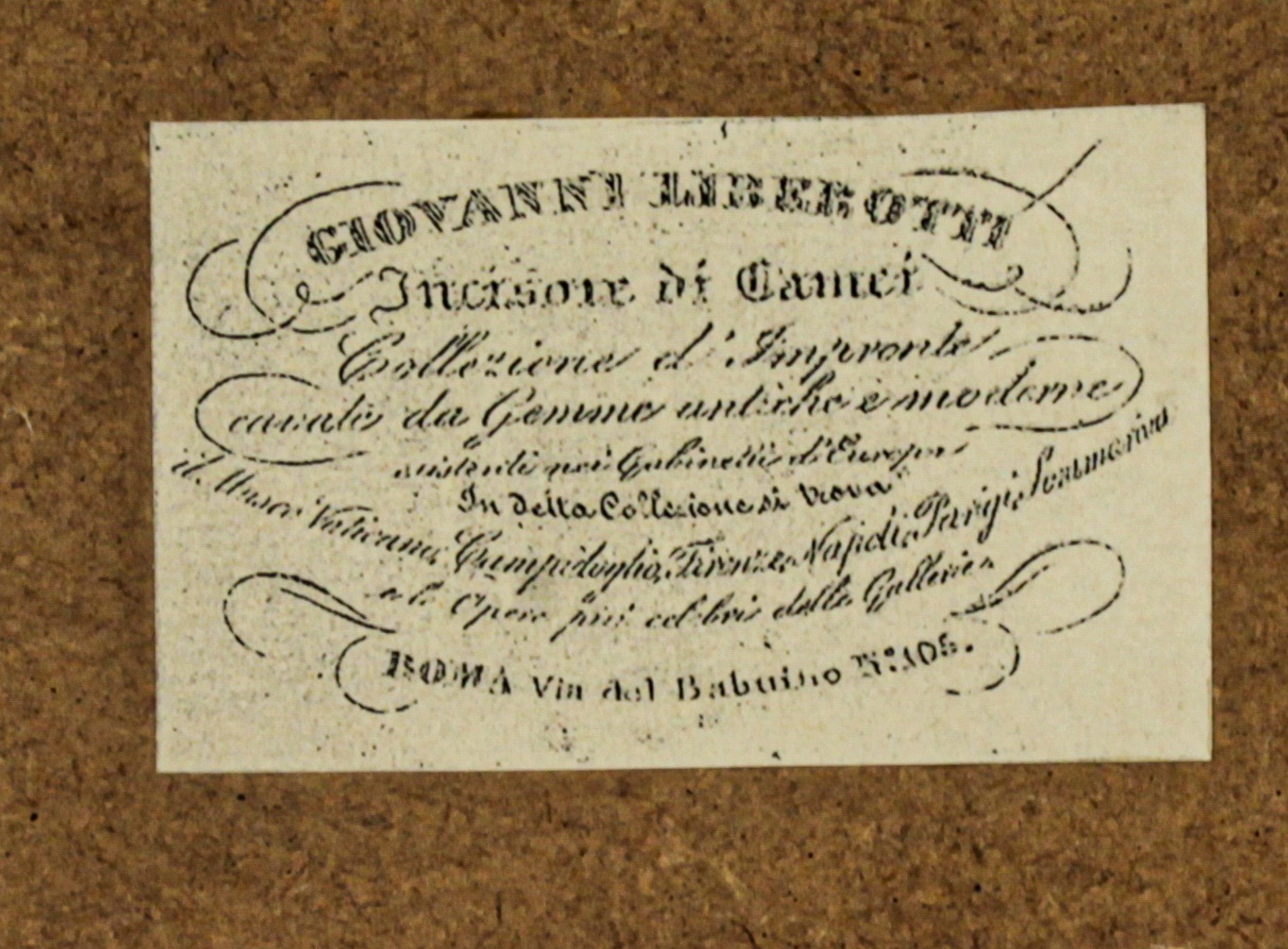 Antique Pair Box Framed Grand Tour Giovanni Liberotti Intaglios 19th C 4