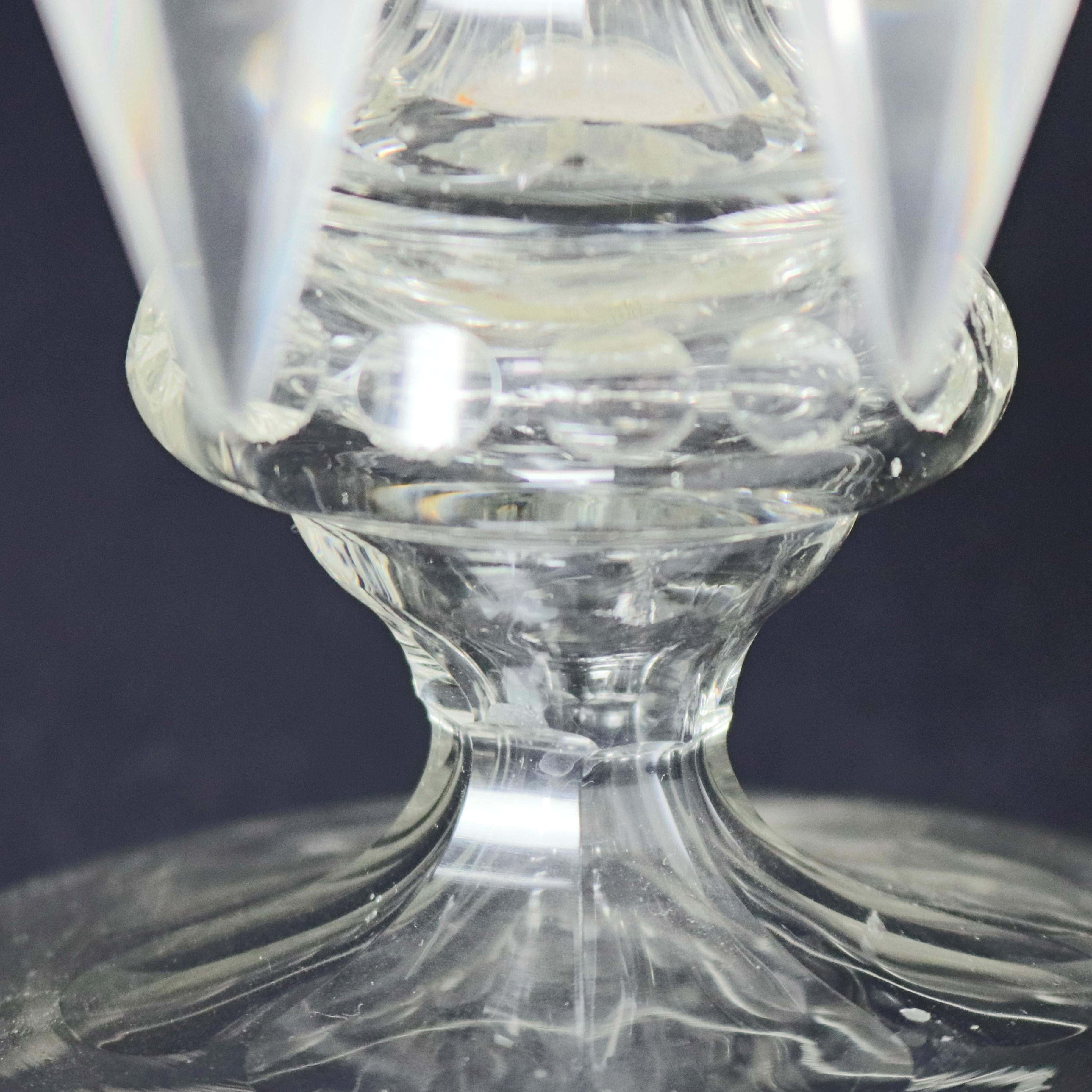 Antique Pair of Crystal Bohemian School Mantel Lustres, circa 1880 6