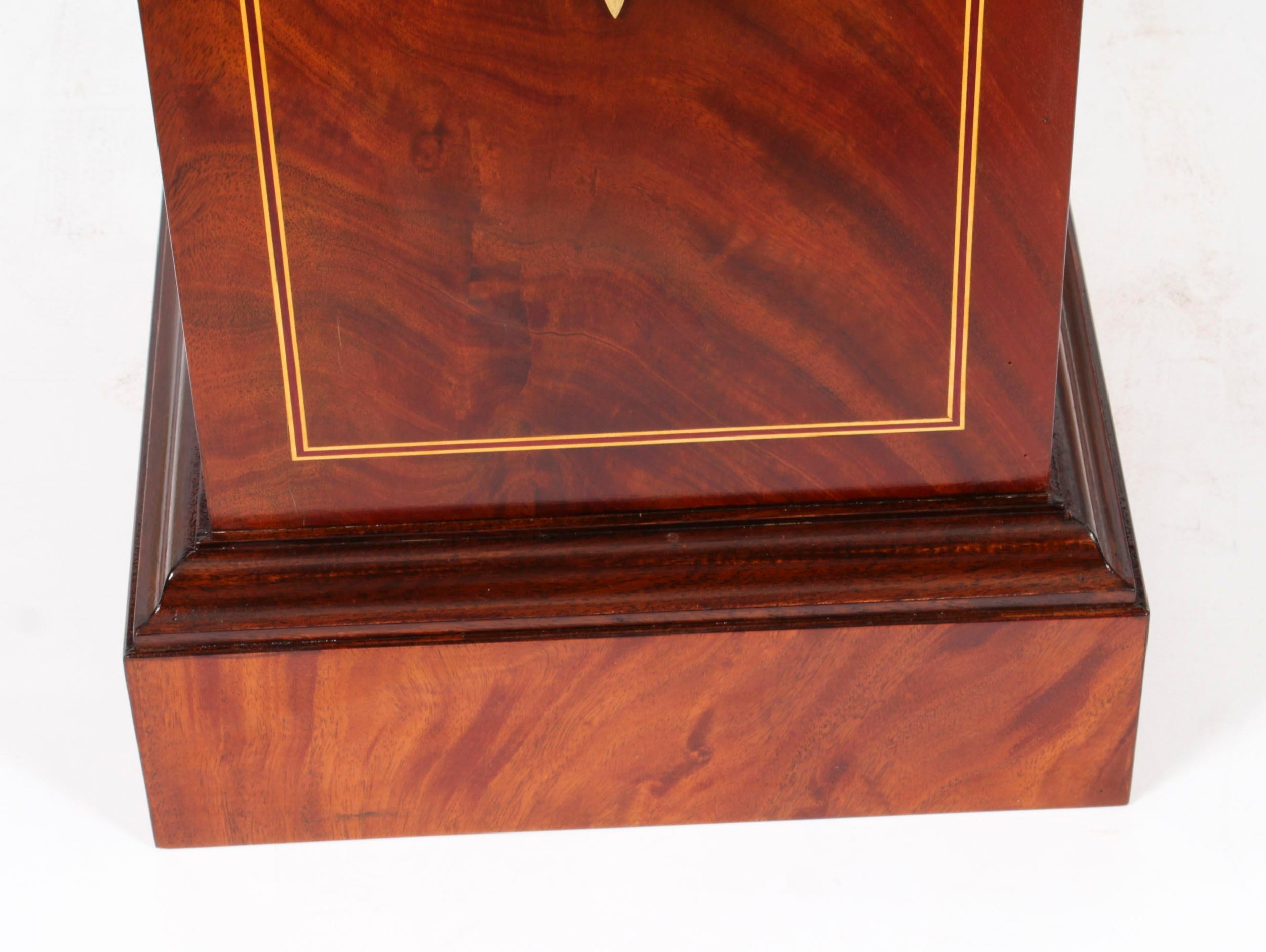 Antique Pair Empire Revival Mahogany and Ormolu Pedestals C1930 19th Century For Sale 3