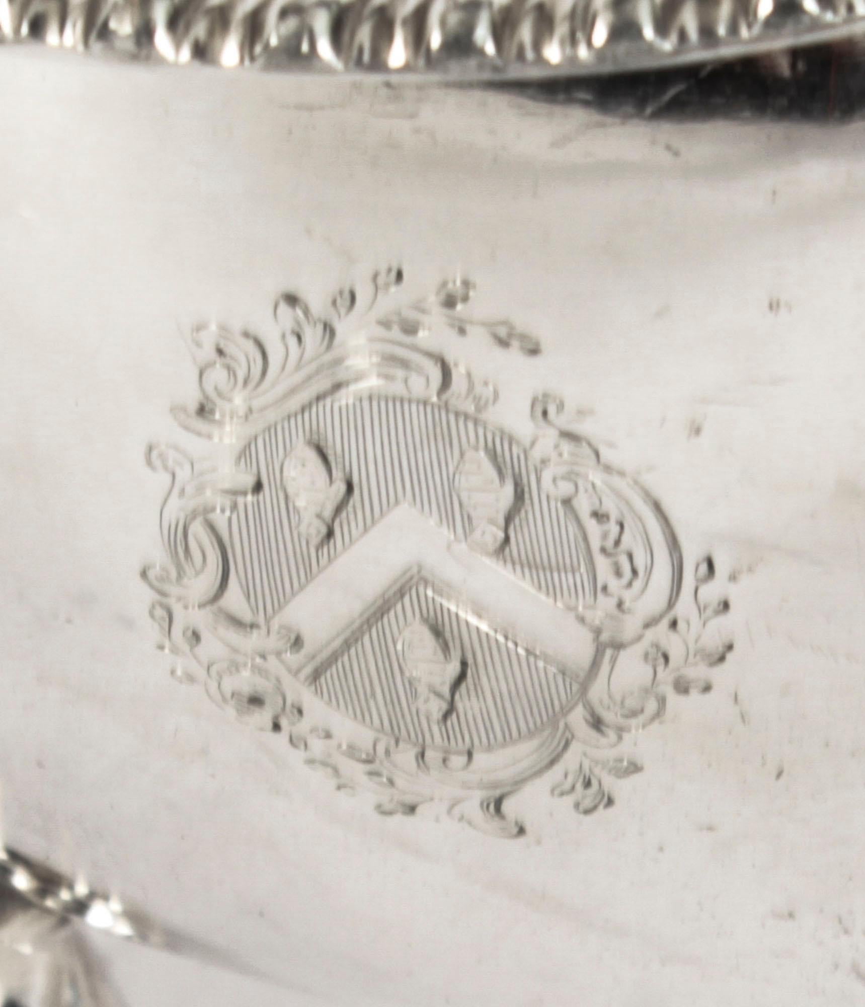 Pareja de salseras antiguas inglesas chapadas en plata de Sheffield 1830 Siglo XIX en venta 8