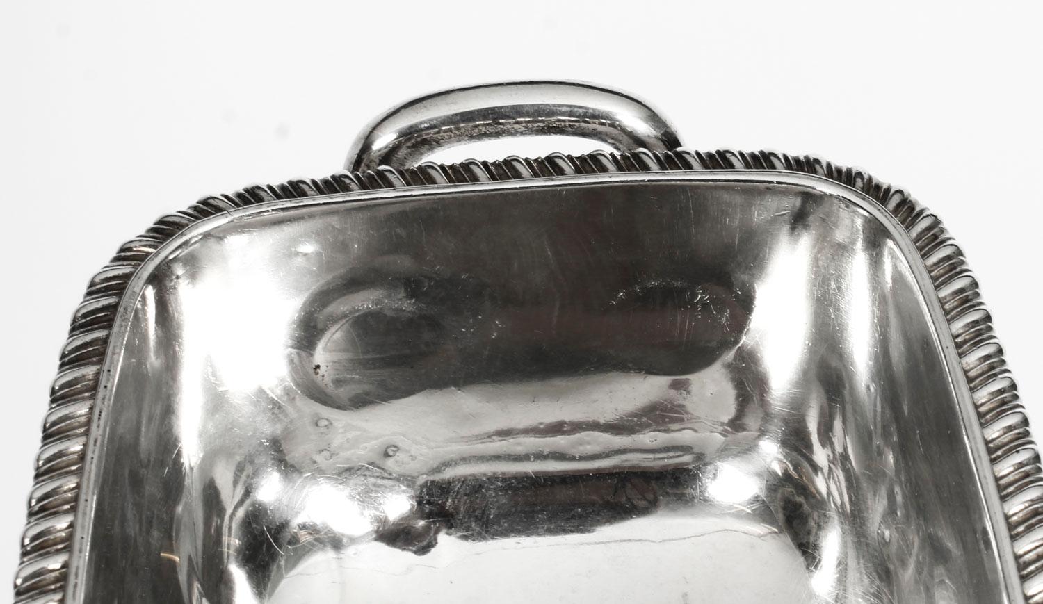 Antique Pair English Sterling Silver Sauce Tureens Garrard & Co, 19th Century 9