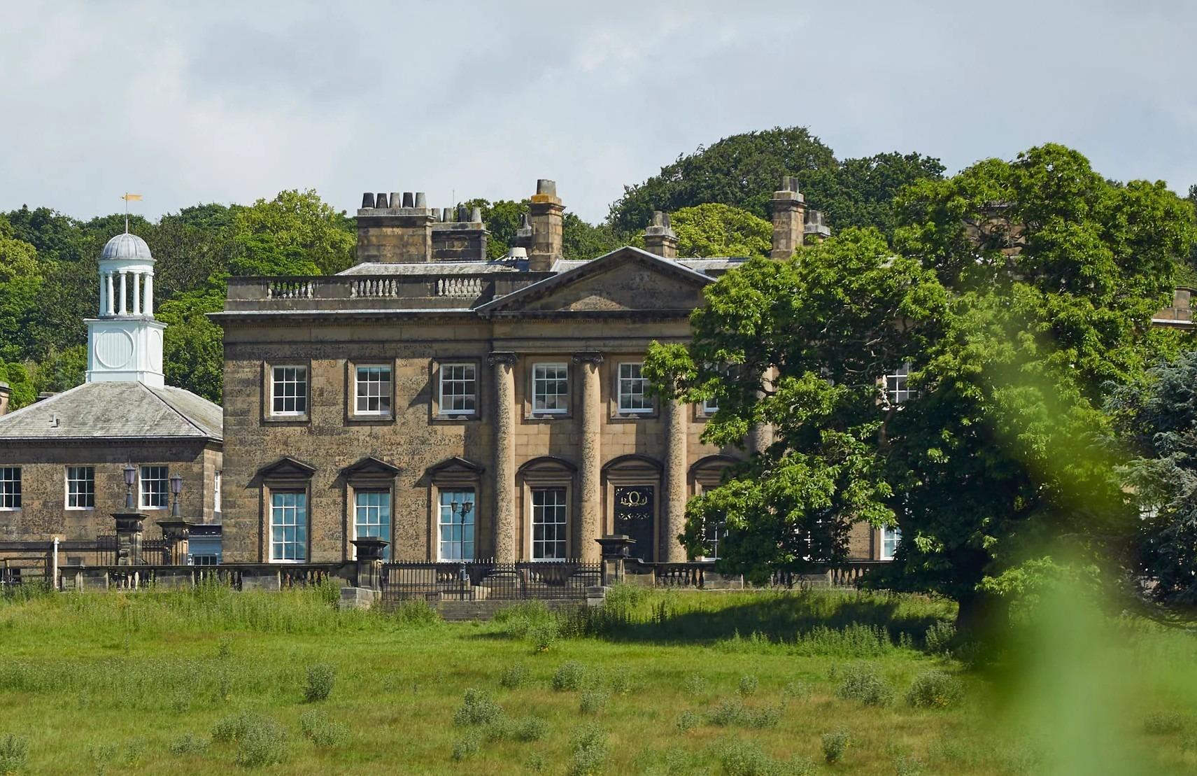 Antique Pair French Brass Hexagonal Hall Three Light Lanterns Circa1900 For Sale 8