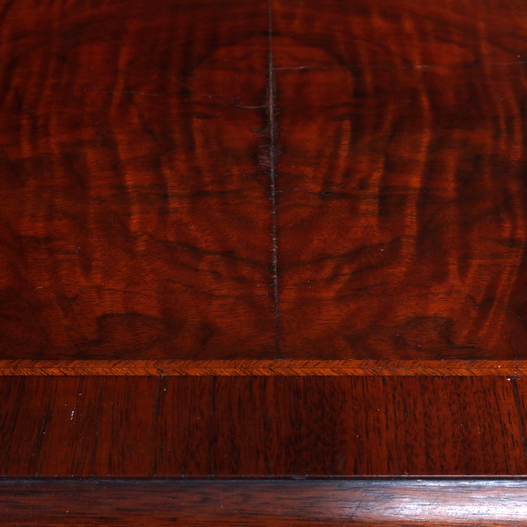 Antique Pair of French Louis XV Cross Banded Inlay Single Drawer End ...
