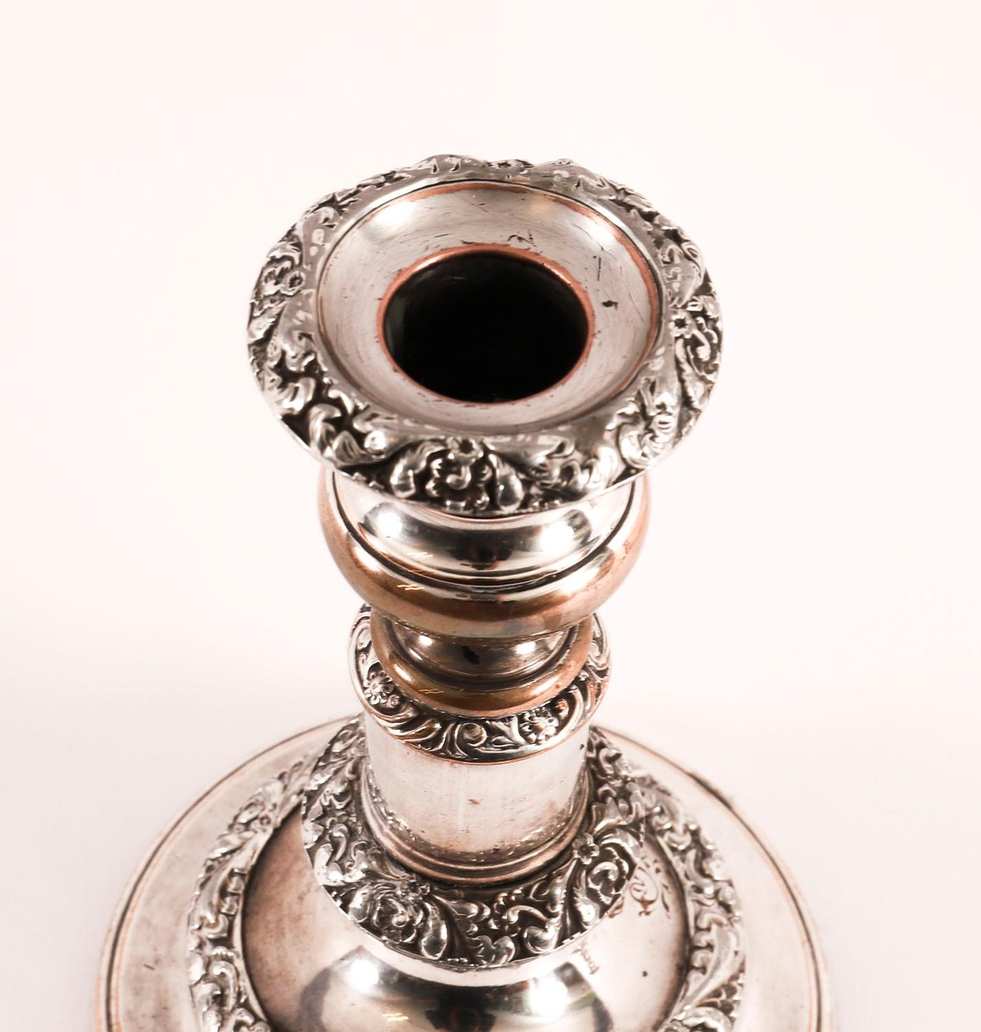 Antique Pair George IV Old Sheffield Telescopic Candlesticks C1825 19th Century For Sale 1