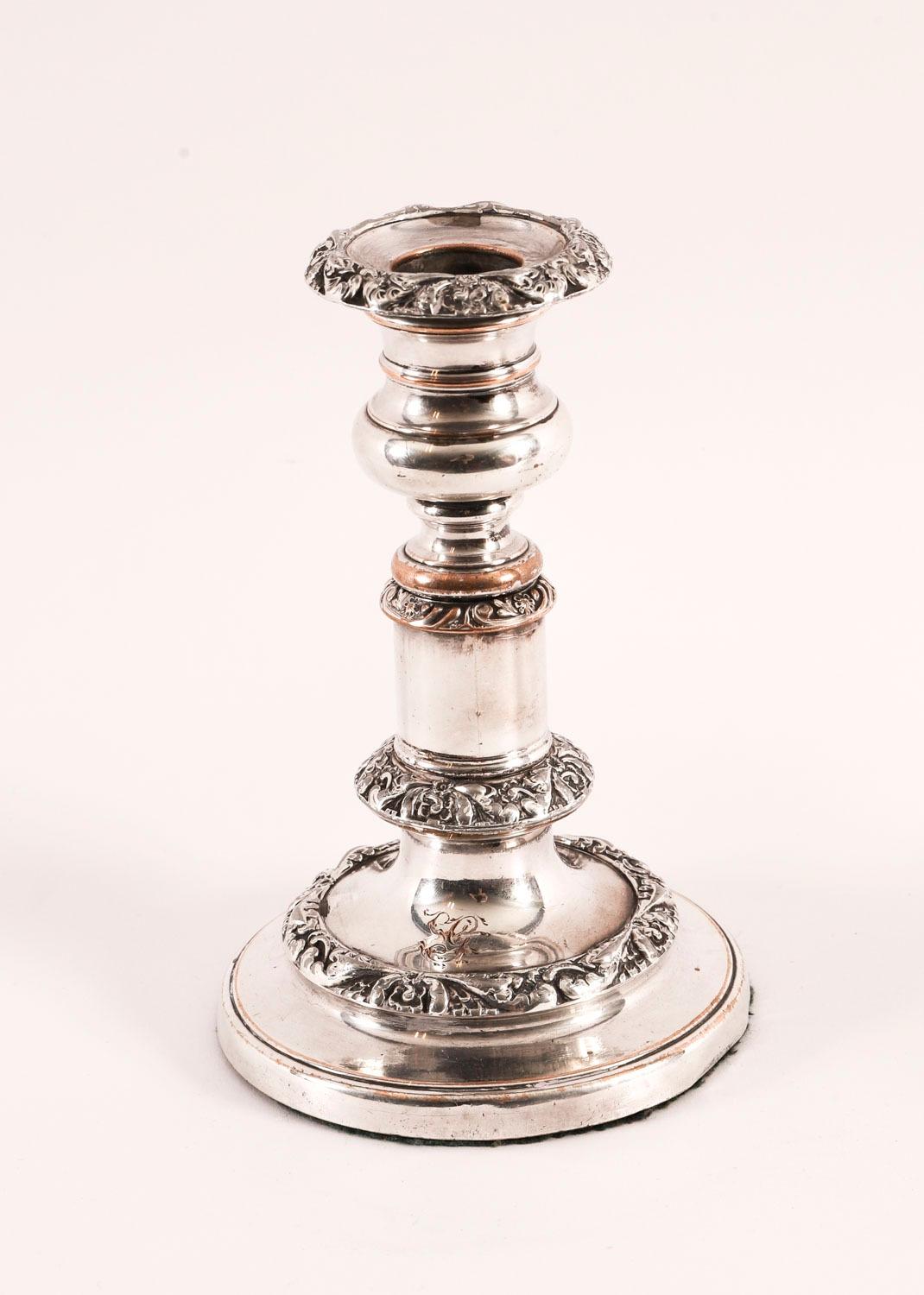 Antique Pair George IV Old Sheffield Telescopic Candlesticks C1825 19th Century For Sale 3