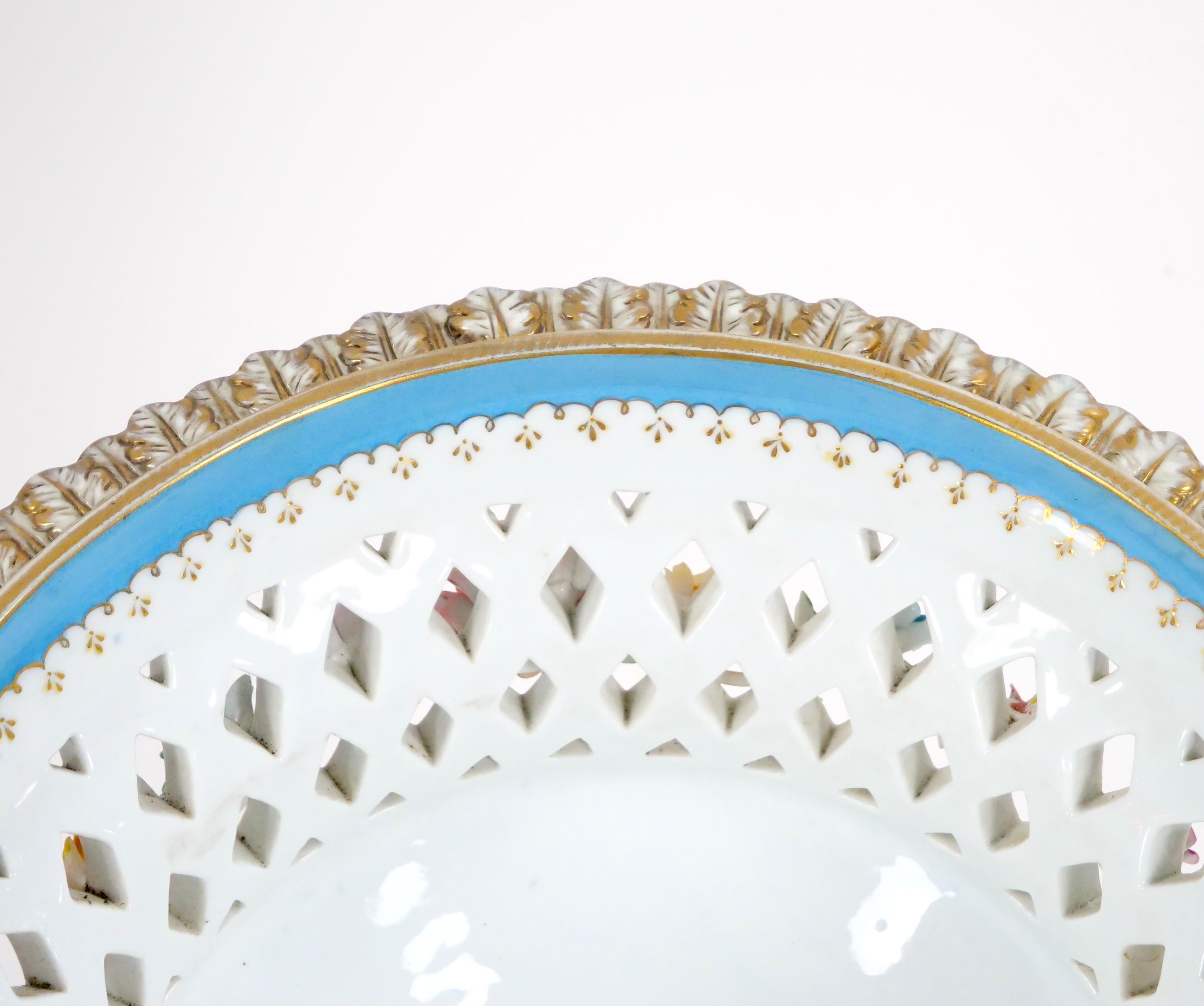 Coppia antica di grandi centrotavola figurativi in porcellana tedesca Meissen Porcelain in vendita 7
