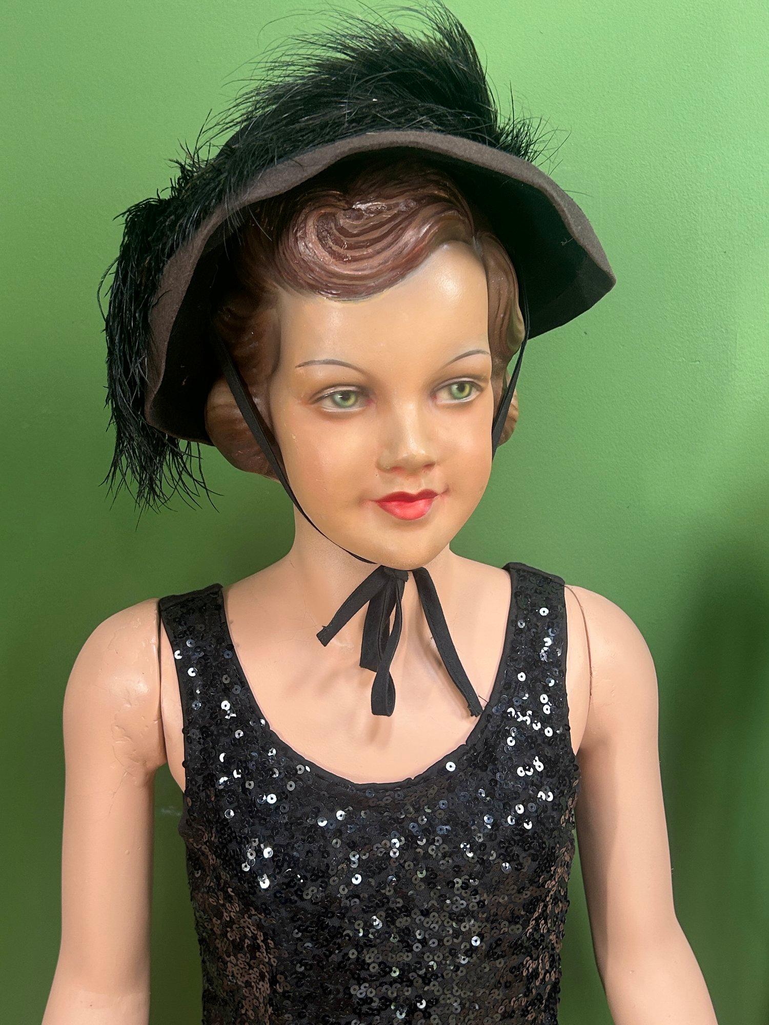 Pareja de antiguos maniquíes art déco alemanes Moch de los años 20 en venta 2