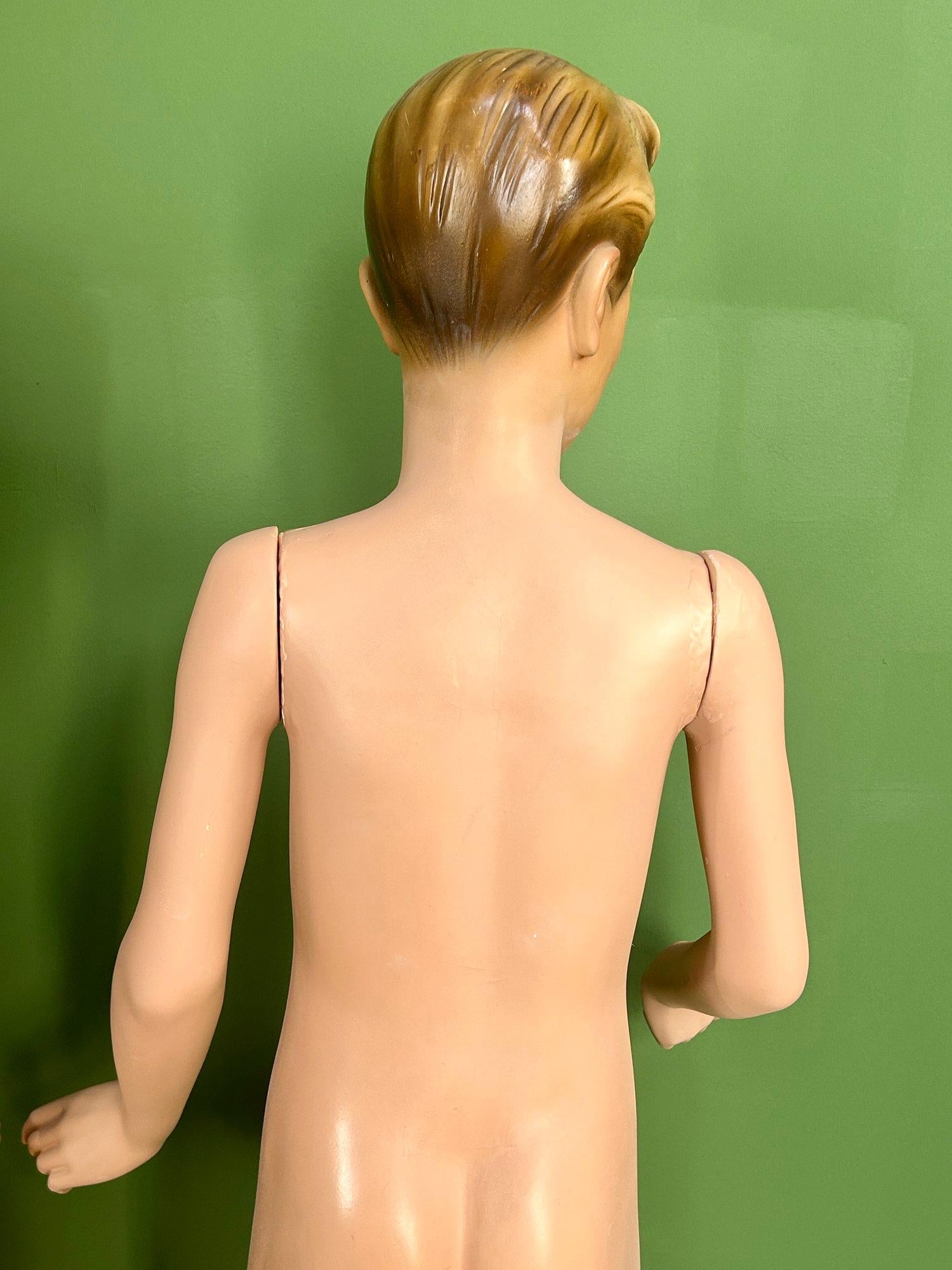 Pareja de antiguos maniquíes art déco alemanes Moch de los años 20 en venta 10