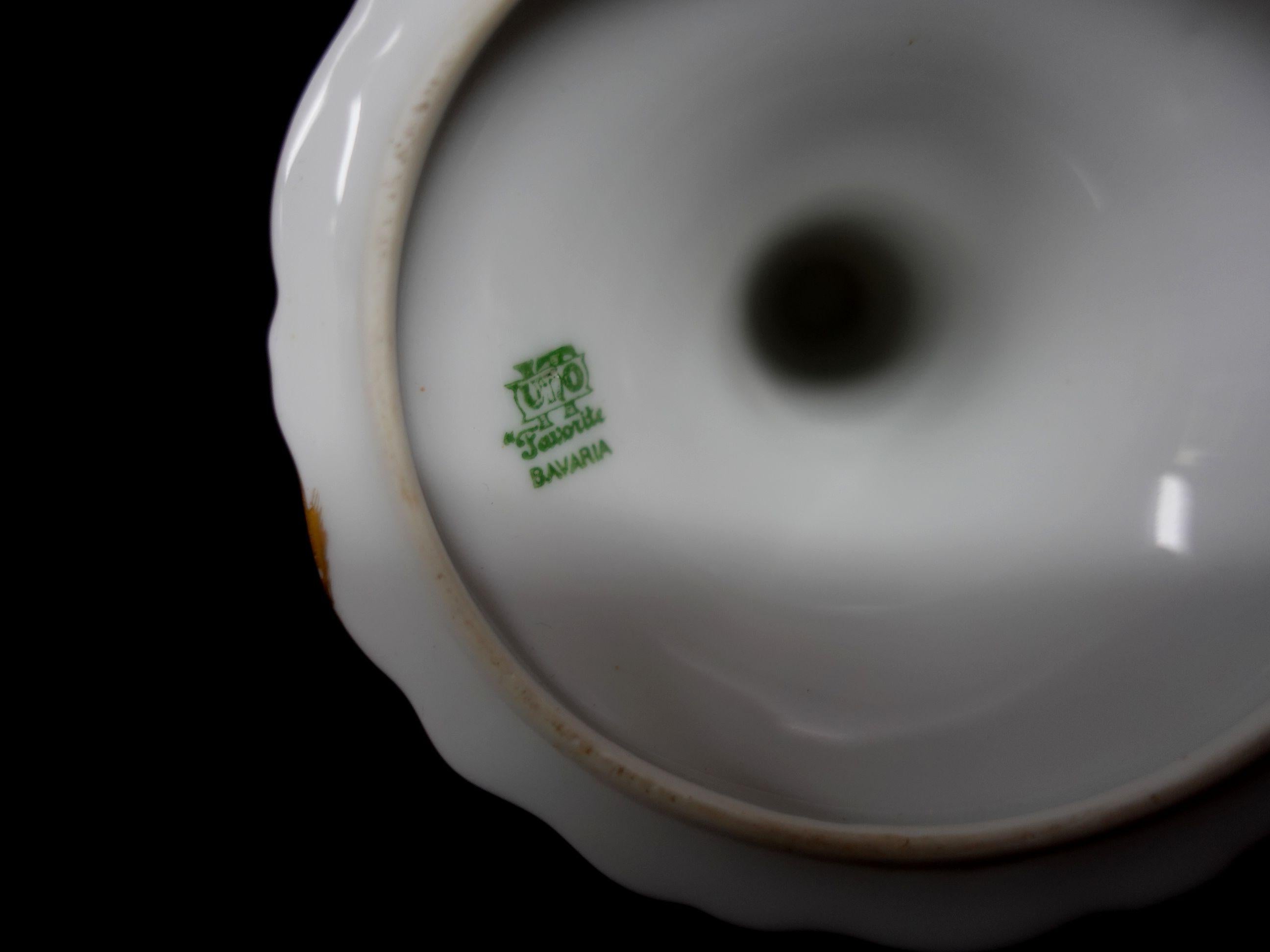 Antica coppia di bastoncini per candele bavaresi tedeschi, marcati e firmati, #R00009 in vendita 2