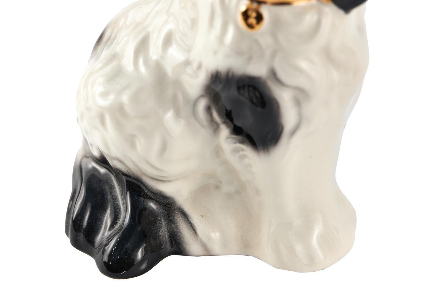 Antique Pair of Beswick Staffordshire Dogs In Good Condition For Sale In Ipswich, GB