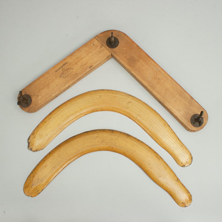 Antique Pair of Boomerangs by Buchanan Ltd For Sale at 1stDibs