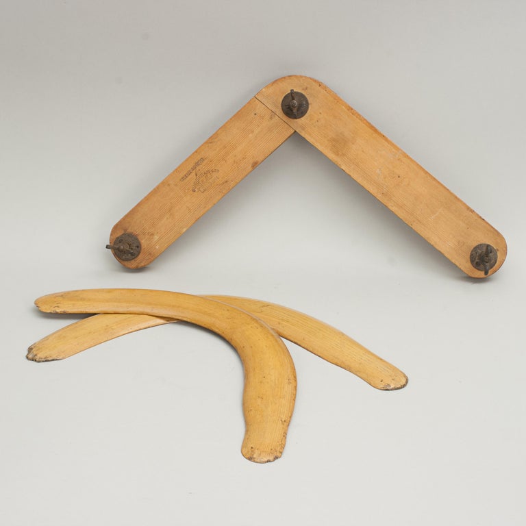 Antique Pair of Boomerangs by Buchanan Ltd For Sale at 1stDibs