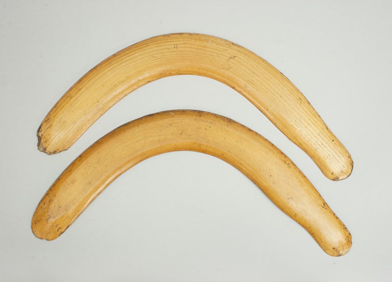 Antique Pair of Boomerangs by Buchanan Ltd For Sale at 1stDibs