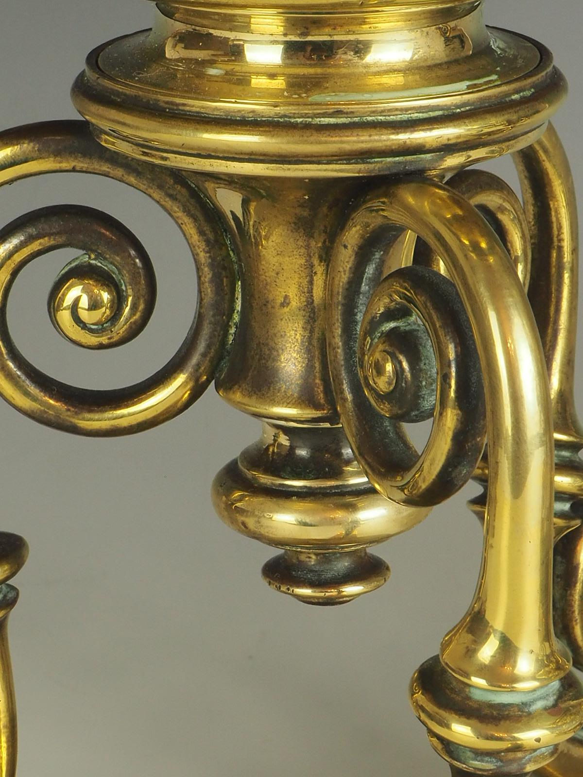 Paire de lampes de table anciennes en porcelaine céladon en vente 6