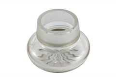 Antique Pair of Cut Glass Jars