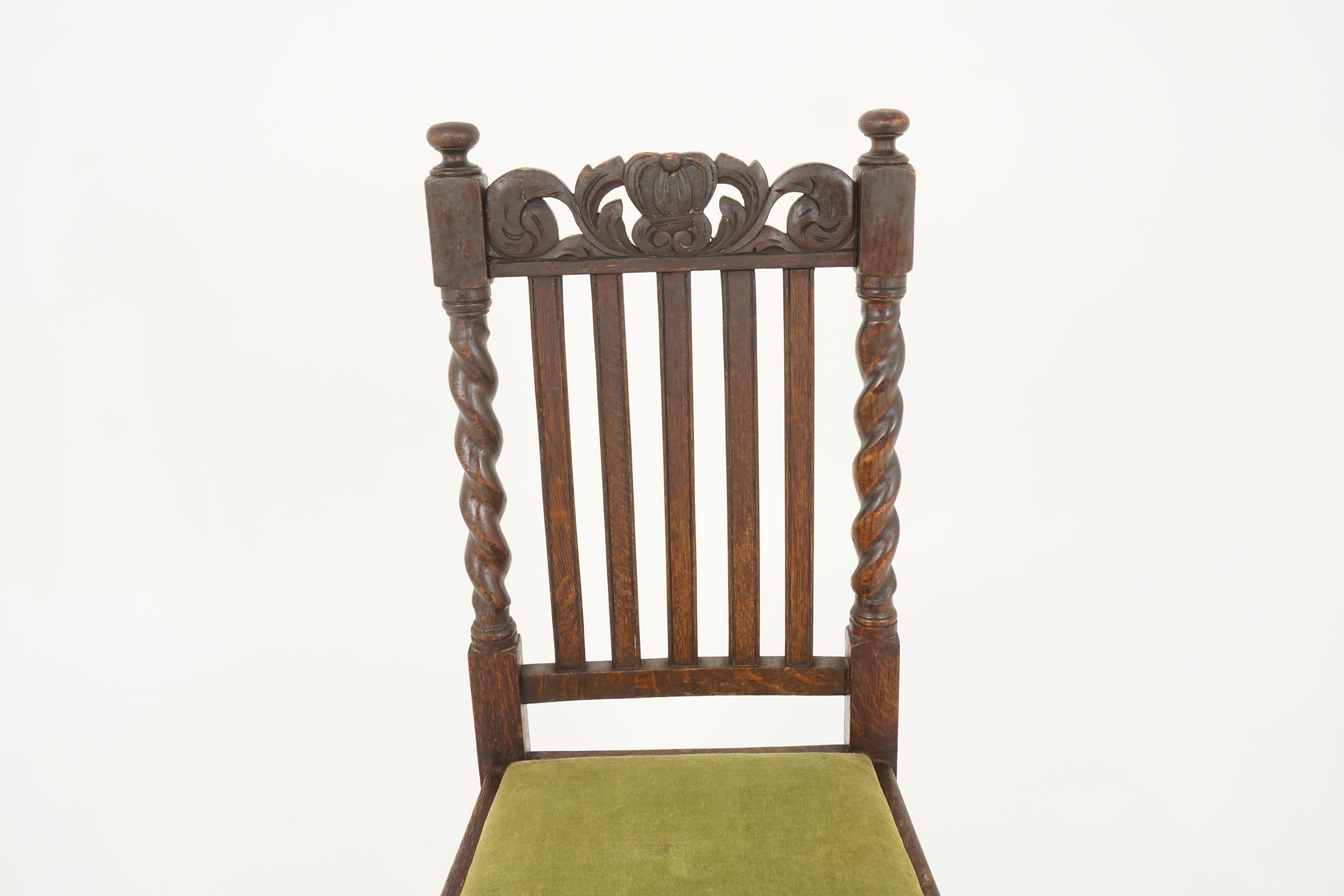 edwardian dining chairs