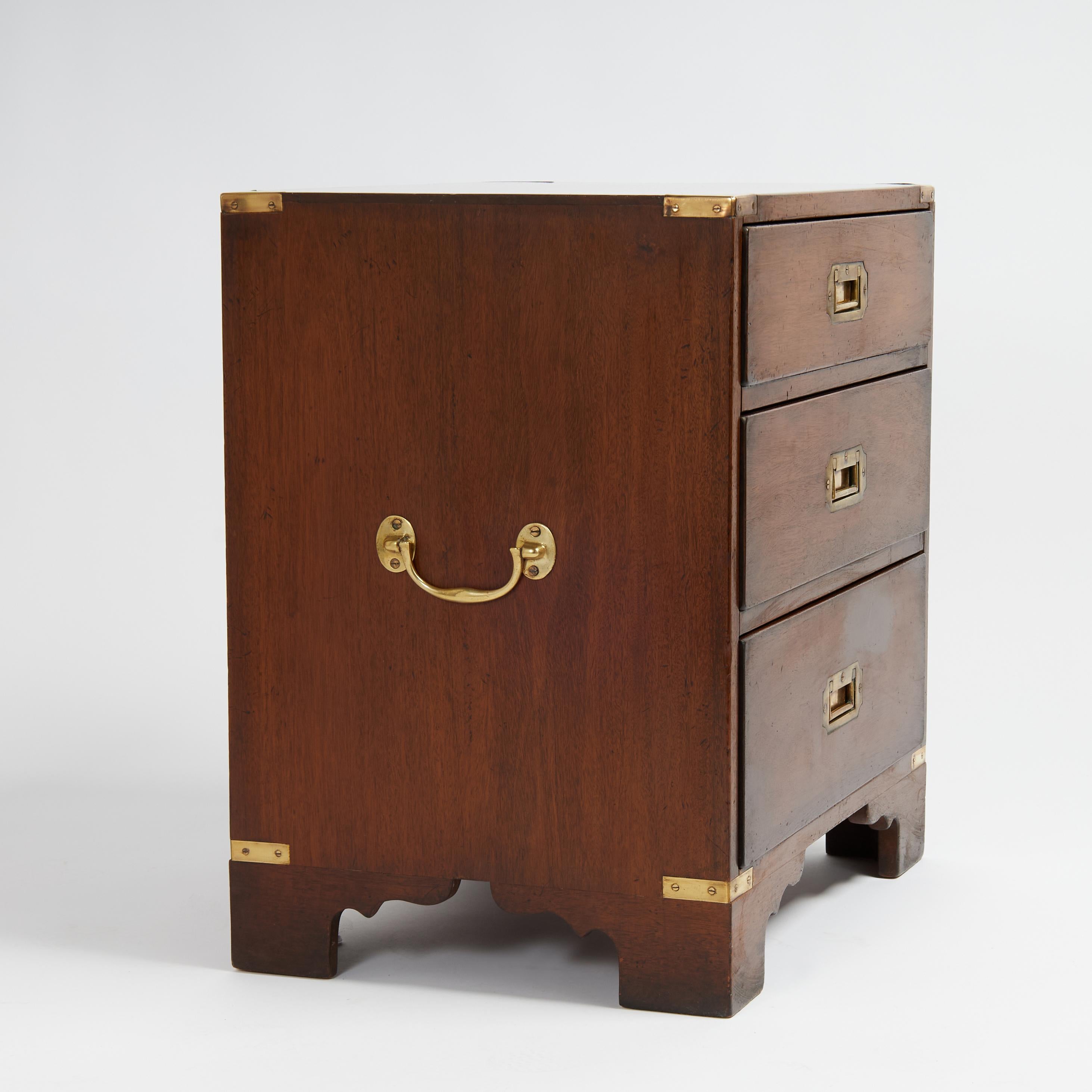 19th Century Antique Pair of English Campaign Stands