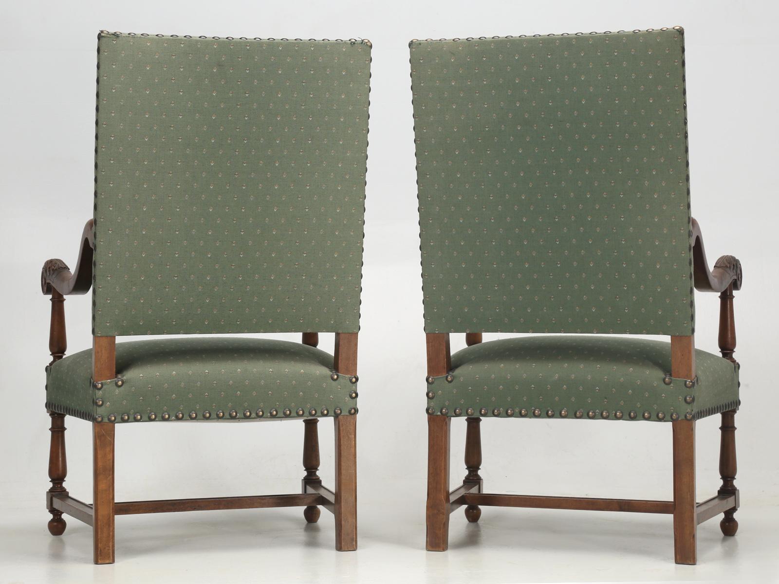 Antique Pair of French Armchairs 7