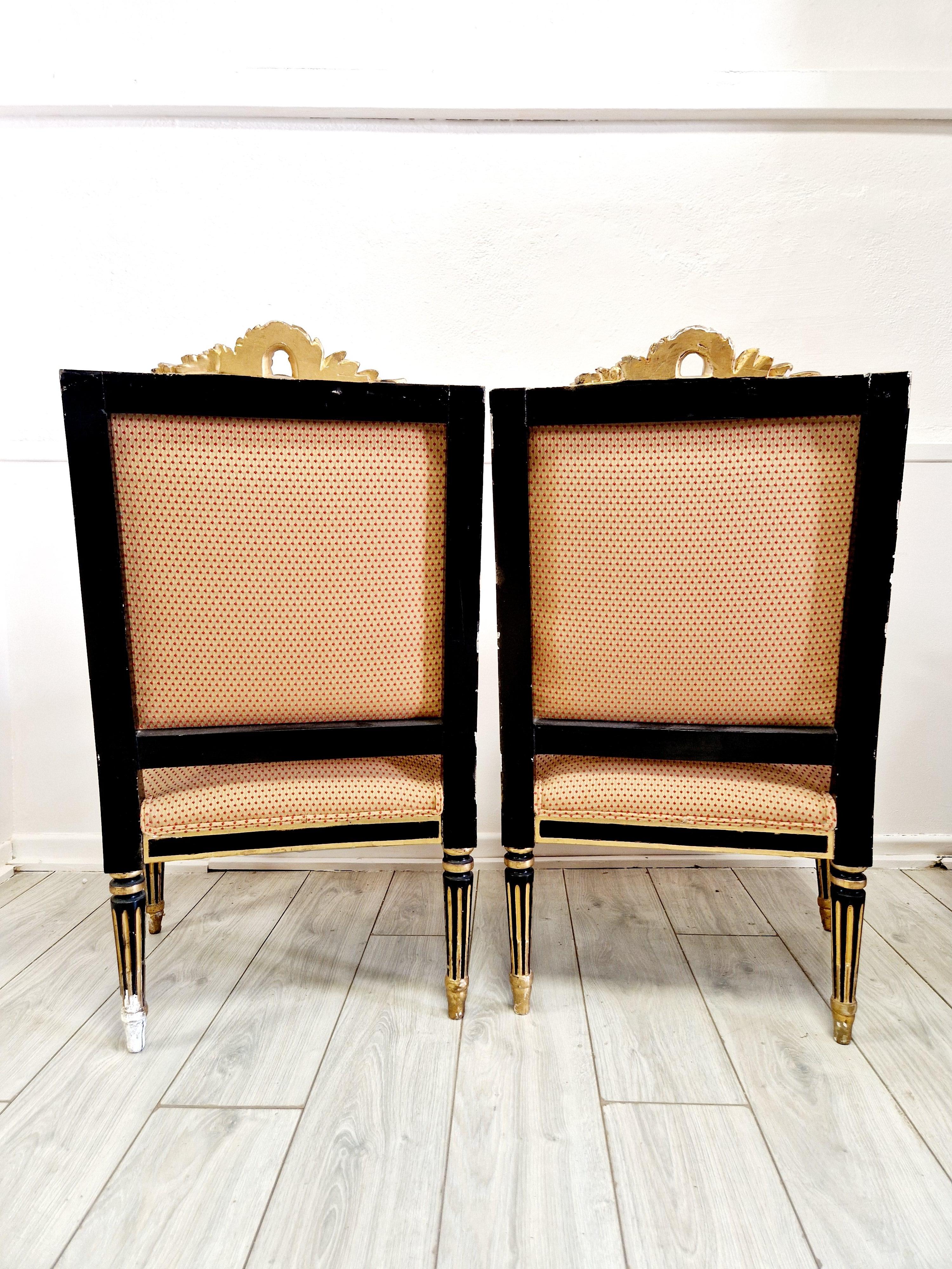 Francese Coppia di poltrone francesi del periodo di Napoleone III in vendita
